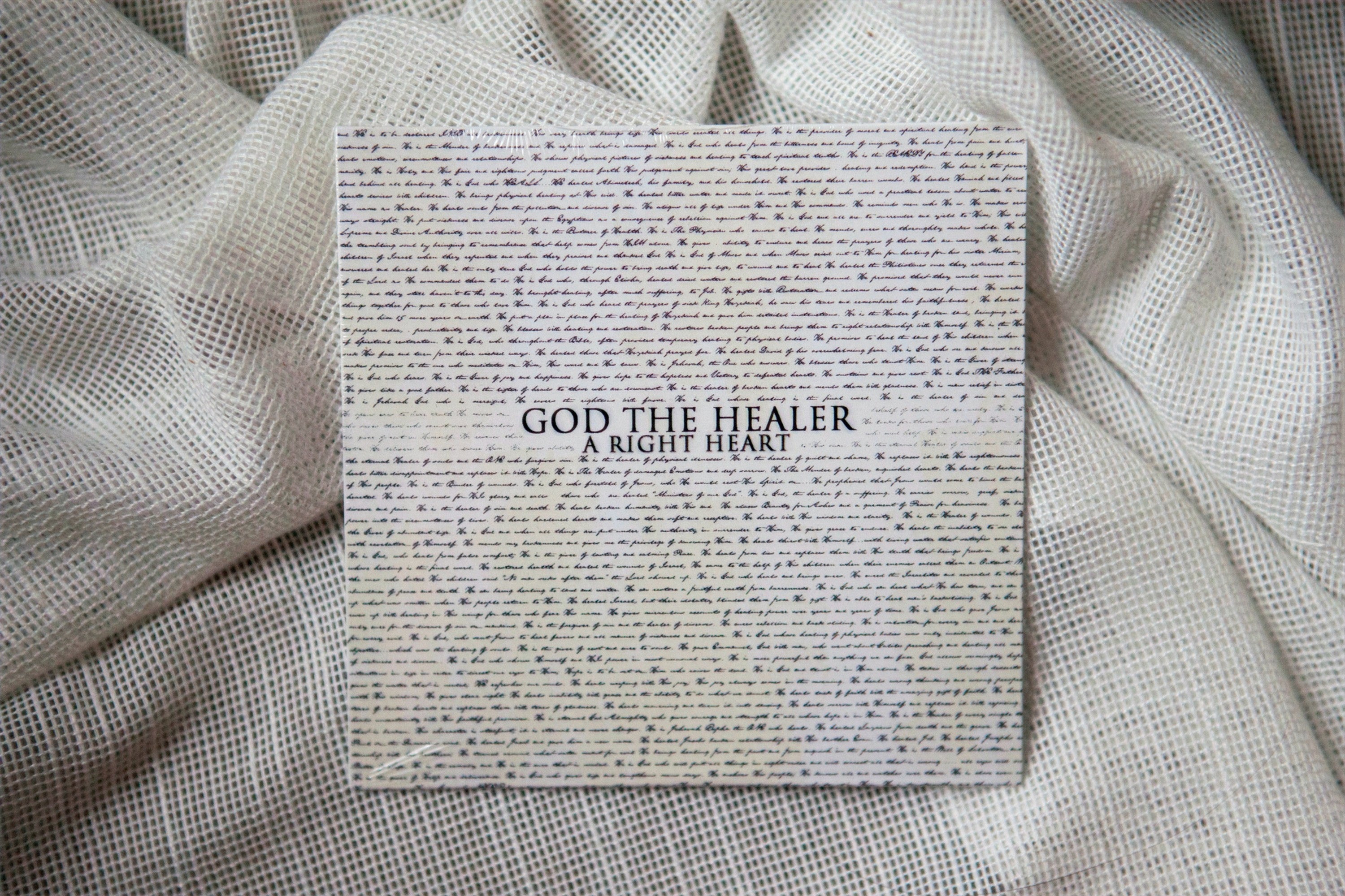 "God the Healer" (Spoken Word CD)